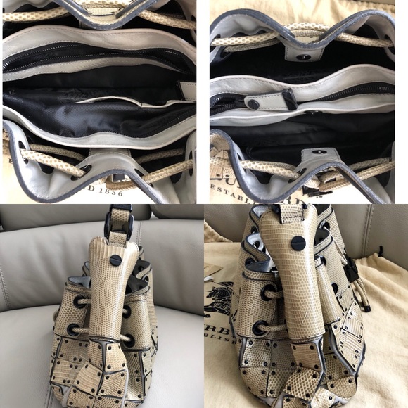 Burberry Prorsum Lizard Warrior Hobo 2008 IT BAG - Picture 5 of 8